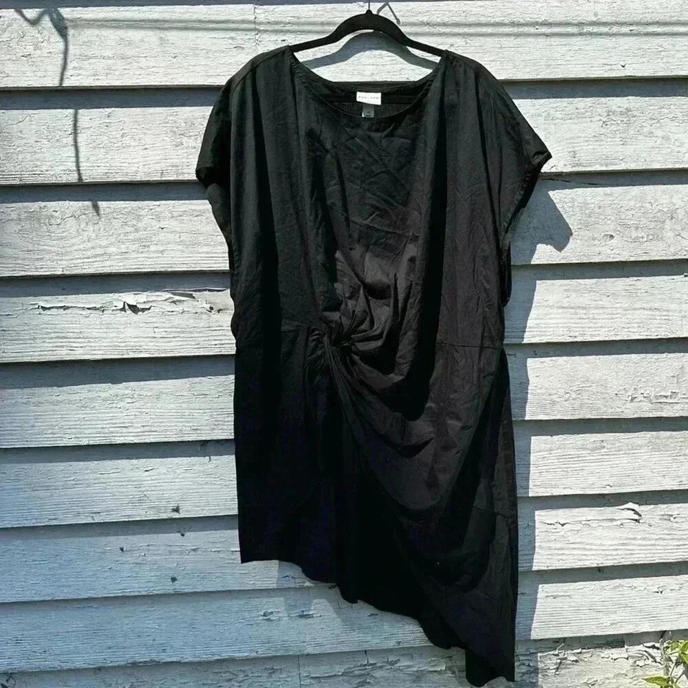 Ava&viv black cotton dress‎ NWT size 3X